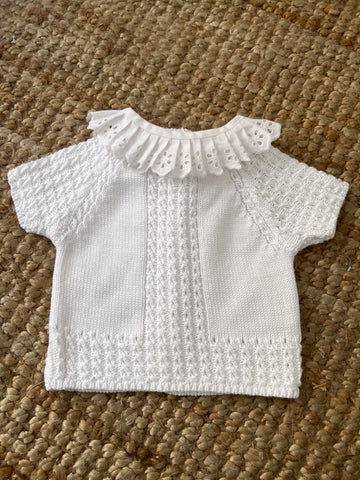 JERSEY OCHITOS BLANCO MANGA CORTA