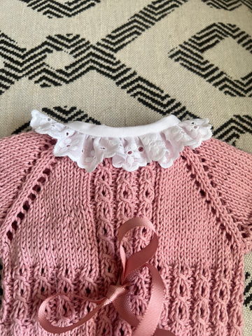CUELLO TIRA BORDADA FLOR PEQUEÑA