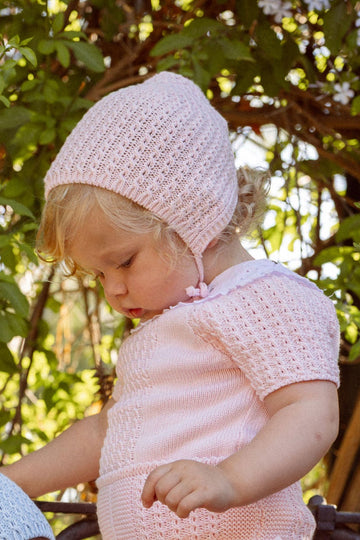 JERSEY OCHITOS ROSA BEBÉ MANGA CORTA